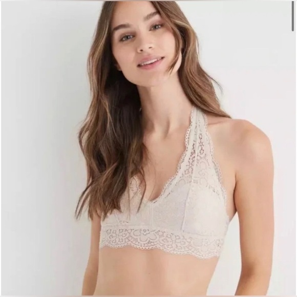 aerie Other - Aerie Intimates Lace Halter Bralette